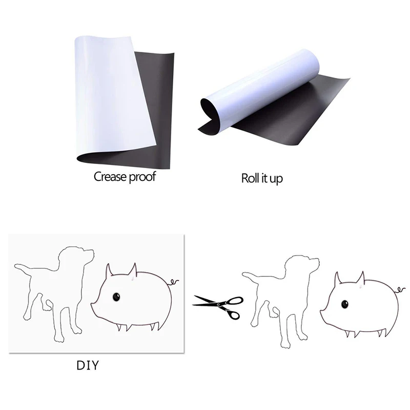 Hot Sale Magnetic Whiteboard Set Fridge Magnets Message Board Memo Pad with Pen Stickers