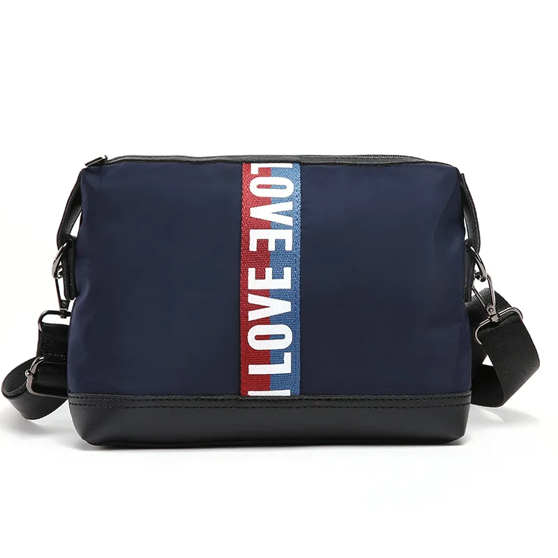 

The new Korean version of men's bag fashion outdoor diagonal ipad bag small satchel fashion business men's shoulder bag