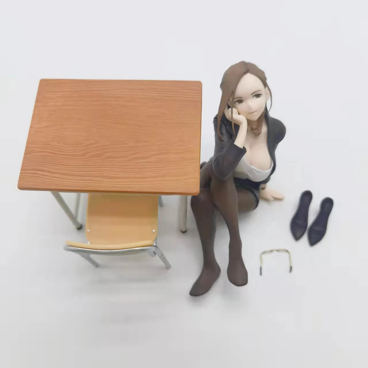 

Union Creative MIRU TIGHTS Teacher Okuzumi Yuiko Beautiful Girl 1/6 Action Figure Model Toys 20cm