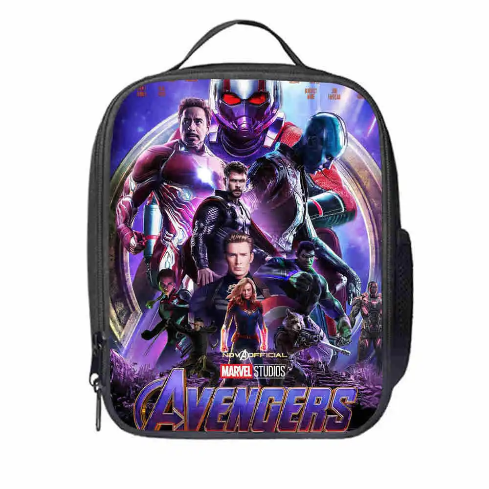 Avengers18 Мстители ланч-пакет игра мультфильм мальчик и девочка детский сад средней школы начальной школы ледяной пакет изоляционный пакет - Цвет: Avengers18
