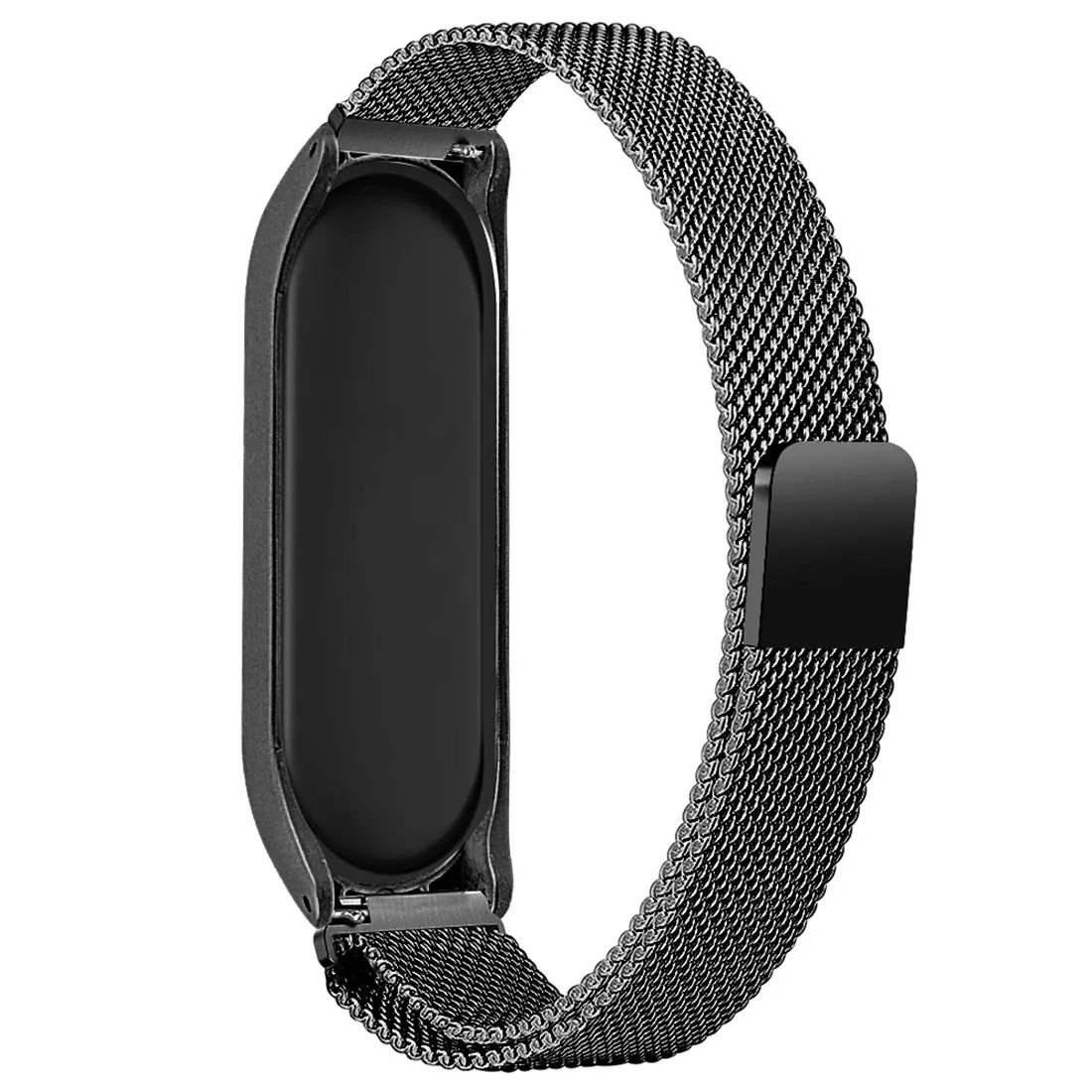Сменный Браслет для Xiaomi Mi 3/4 наручный металлический ремешок из нержавеющей стали магнитные часы мягкий прочный сетчатый ремень