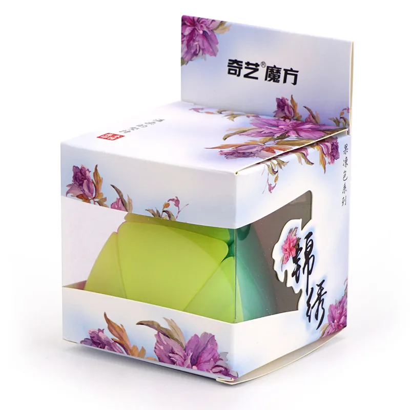 Qiyi mastermorphix 2x2x2 головоломка скорость кубики с принтом для упражнений