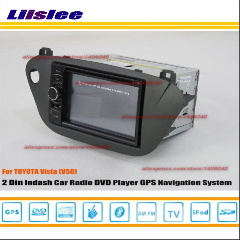 Автомагнитола Liislee для Toyota Vista V50 1998 ~ 2003 стерео CD DVD плеер GPS NAV HD сенсорный экран