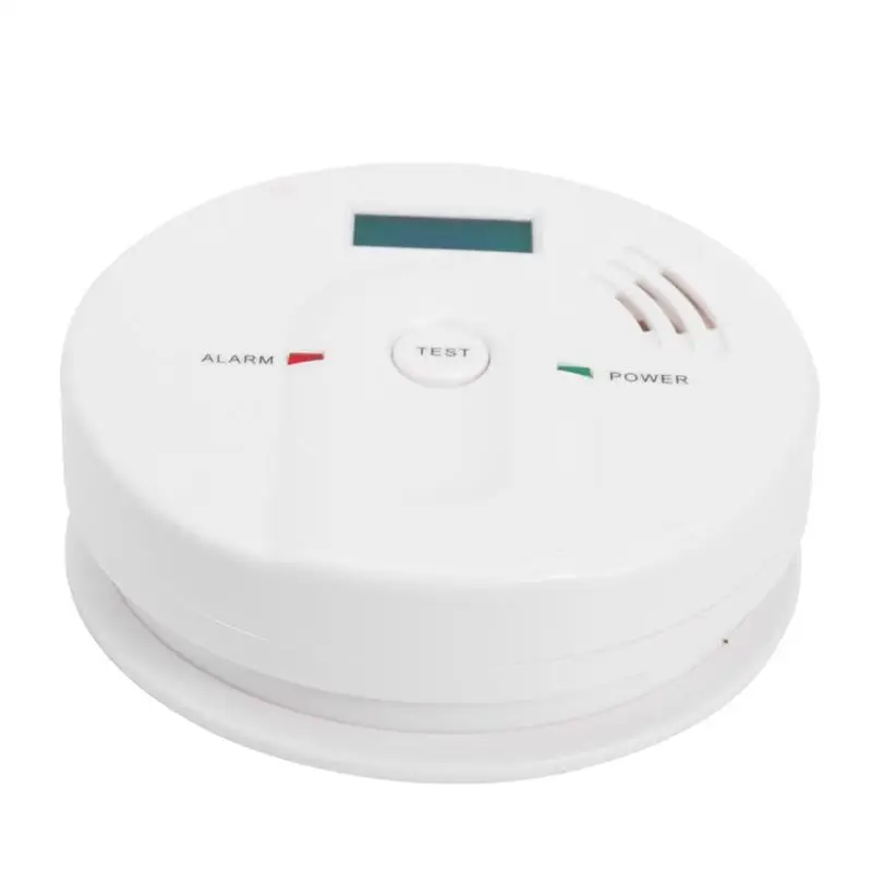 Угарный газ звуковая сигнализация CO датчик дыма пожарный датчик травления безопасность предупреждающий детектор чувствительность 300 Ppm сигнализация за 3 минуты