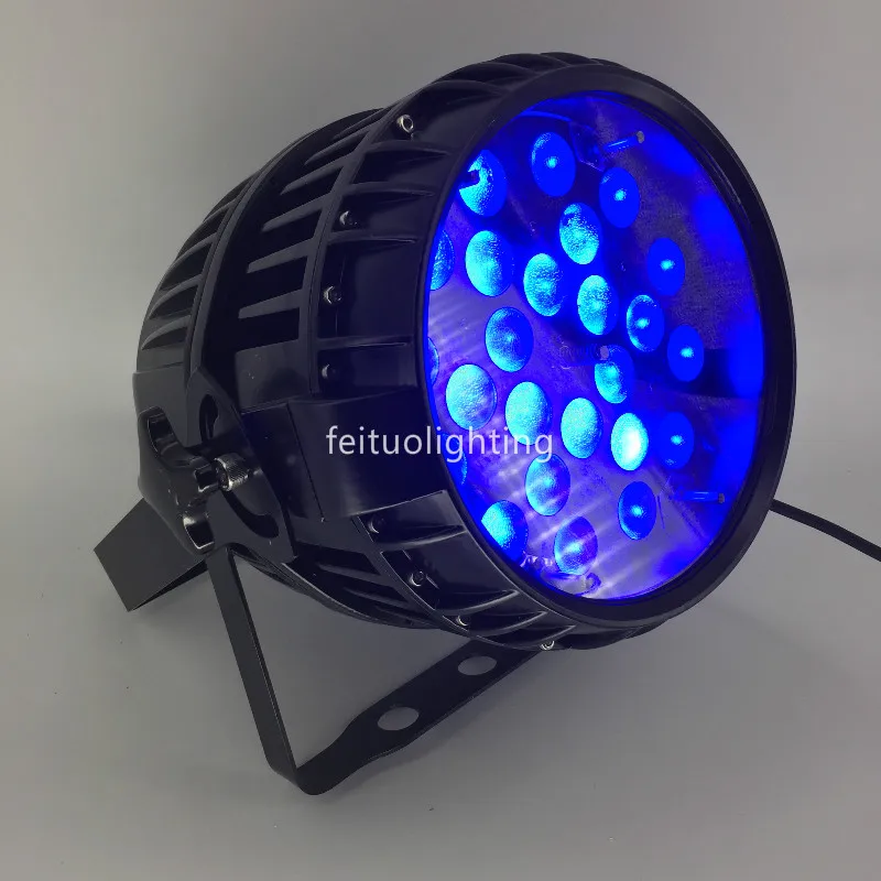 Чехол для E-12pcs с водонепроницаемым светодиодом 24x18 Вт RGBWA UV 6 в 1 led par zoom IP65