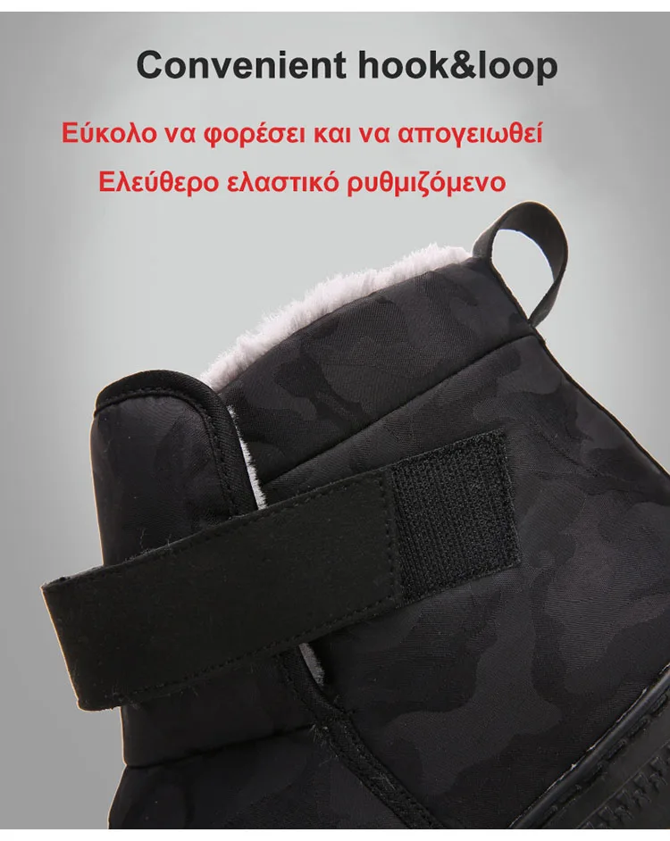 Модные ботинки для женщин; Большие размеры зимняя женская обувь Водонепроницаемый Теплые зимние Ботинки Зимняя обувь женские ботильоны ботинки