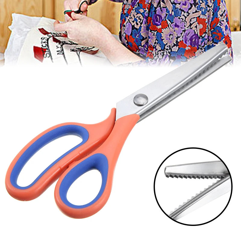 Professional Zig Zag Sewing Cut Tailor's Scissors Dressmaking Tailor