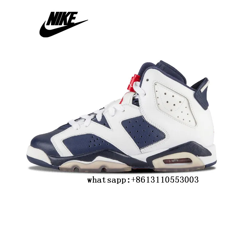 Мужские баскетбольные кроссовки Air Jordan 6 VI DOERNBECHER DB - Цвет: 555088-606