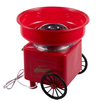 

Household Mini Diy Sweet Cotton Candy Machine Electric Retro Sugar Maker Cart Cotton Candy Machine Commercial Floss Machine Eu P