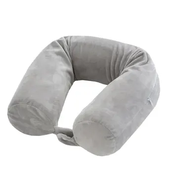 

U-Shaped Pillow Memory Cotton Can Be Bent At Any Time Travel Lunch Break Neck Pillow Cylindrical Twist Pillow