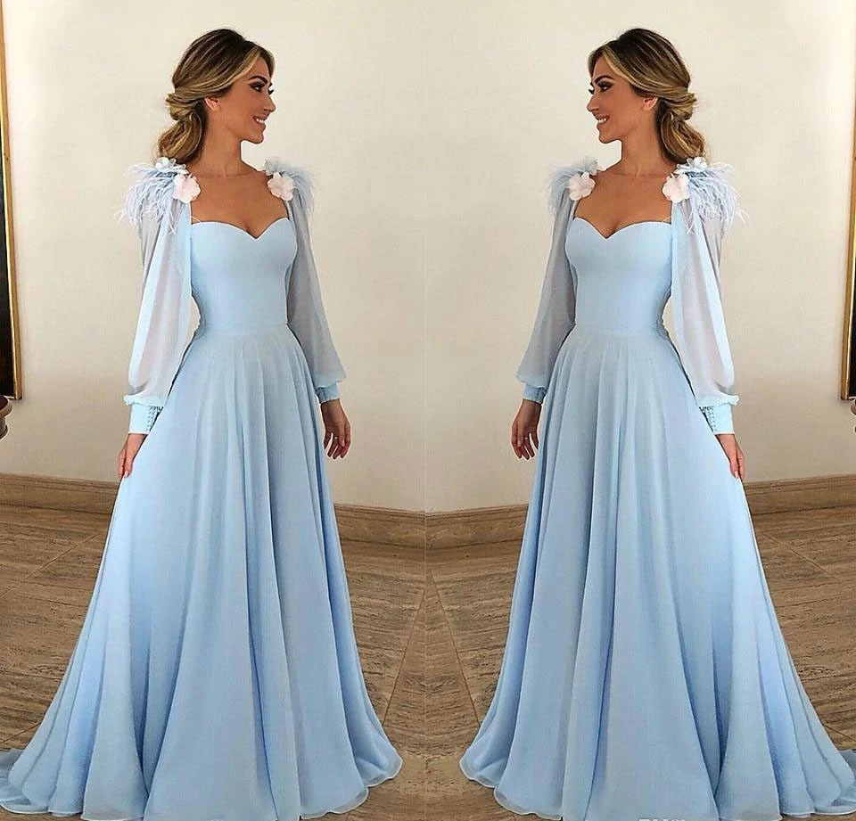 sky blue mother of the bride outfits