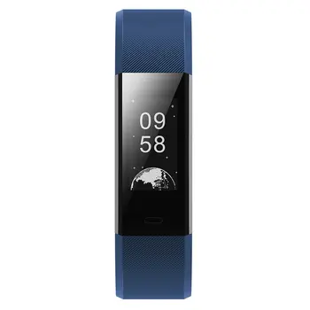 

Intelligent Smart Bracelet Watch Color Screen Fitness Tracker IP67 Waterproof Heart Rate Monitor Pedometer Activity Smart Watch
