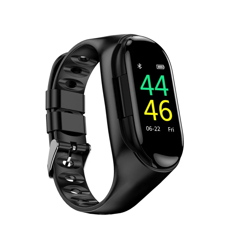 Смарт-часы 2 в 1 BT bluetooth 5,0 с наушниками, водонепроницаемые, счетчик шагов, спортивный фитнес-браслет, спортивные Смарт-часы, Android IOS