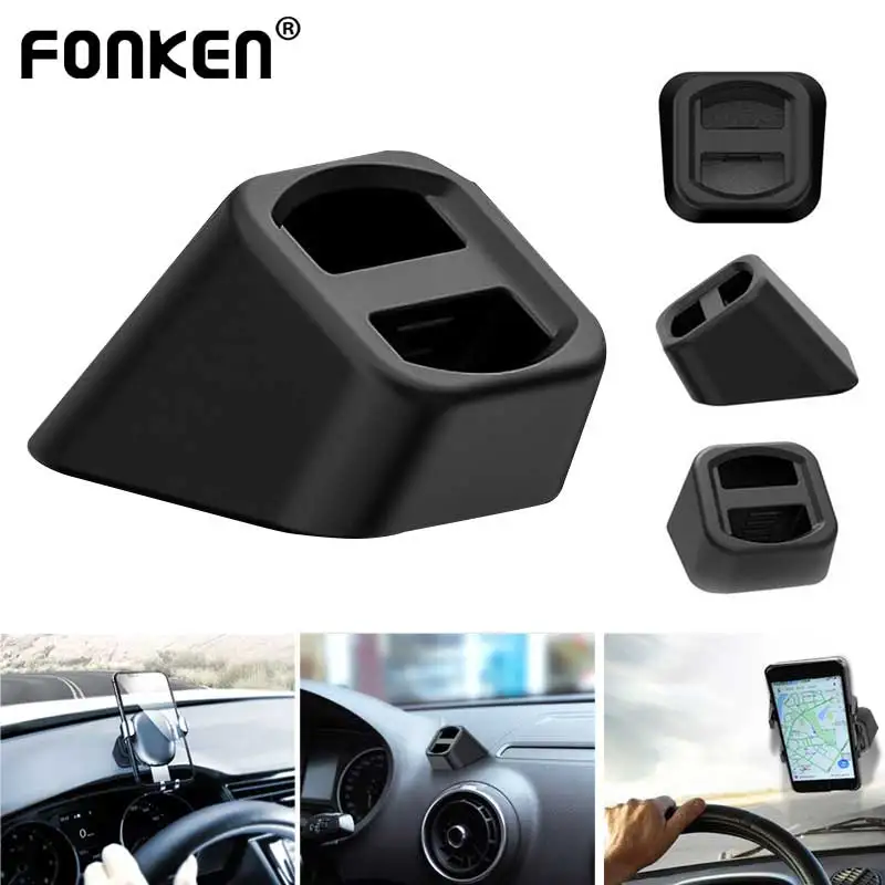 Universal Car Phone Holder Accessories Air Vent Clips For Magnetic Holder Base Dashboard Mobile Phone Mount GPS Navigation Stand