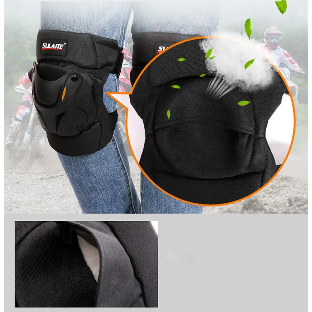 New Motorcycle Adjustable Anti-fall Knee Protector for Outdoor Roller Skating