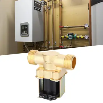 

Solenoid Valve Copper Electromagnetic Valve Industrial Accessory 1/2-Inch for Solar Water Heaters Solenoid