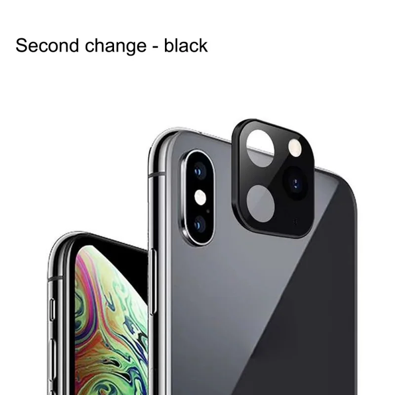 

3 Colors Phone Lens Protective Film Phone Camera Screen Protector Anti-Scratch Tempered Glass For IPhone X /XS /XS MAX