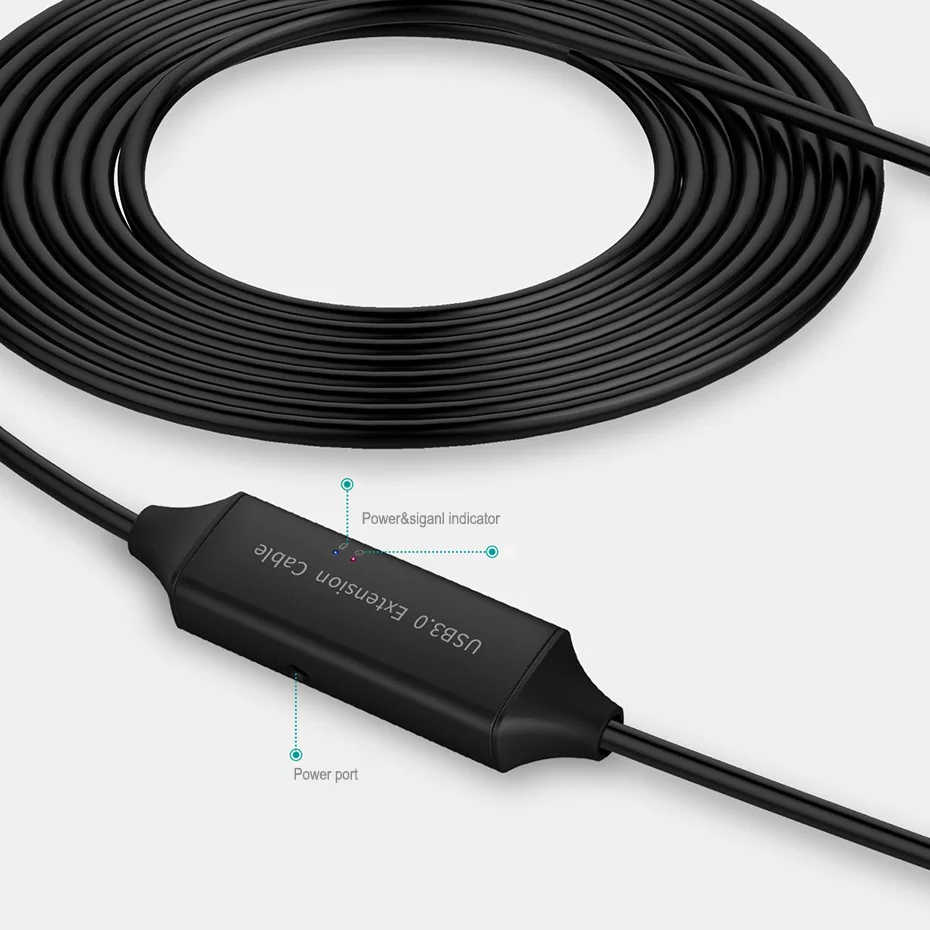 Активный USB 3.0 кабельный удлинитель с усилителем усилителя 5M 16.5ft 3 0 A male to female для