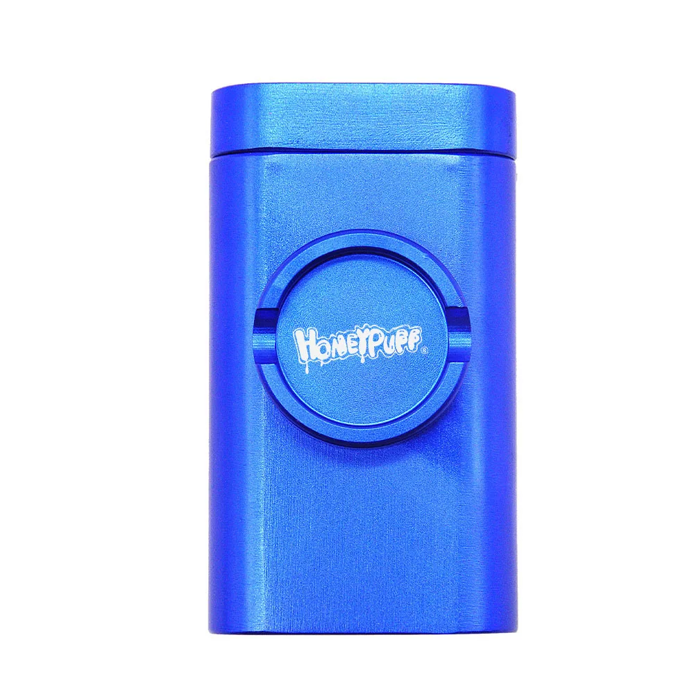 Aluminum Grind Case Pinch Hitter & Grinder Combo Tobacco Grinder Dugout Pipe Case With Storage Room Case Smoking Pipe All In One