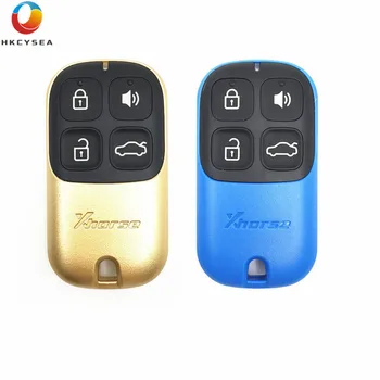 

Xhorse Universal Wire 4 Button Wire Car Remote Key English Version for VVDI2 Programmer or VVDI Mini Key Tool Gold Blue Color