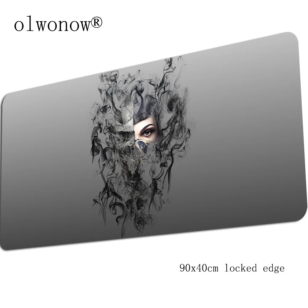 Dishonored коврик для мыши властный 900x400x2 мм коврики для мыши подарки игровой коврик для мыши геймер красивый locrkand коврик для мыши s Клавиатура ПК коврик
