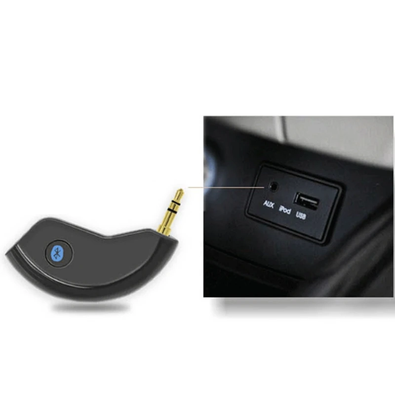 Автомобильный Bluetooth 3,5 мм приемник аудио приемник Aux мини Bluetooth передатчик 3,5 мм разъем для громкой связи Авто Bluetooth автомобильный музыкальный комплект