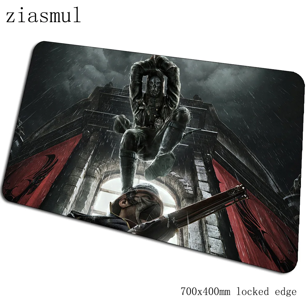 Коврик для мыши Dishonored 700x400x2 мм Коврик для компьютерной мыши игровые аксессуары HD шаблон игровые коврики и чехлы геймер