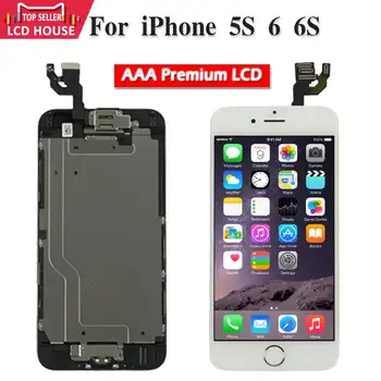 

AAA+++ Full Set LCD Display For iPhone 5S 6 6S LCD Screen Complete Digitizer LCD Assembly Replacement No Dead Pixles A1457 A1528