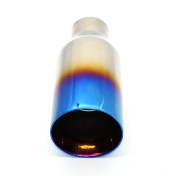 

1 PCS Stainless Steel Exhaust Tip For All Car Model Car Exhaust pipe Universal exhaust tip muffler tailpipe