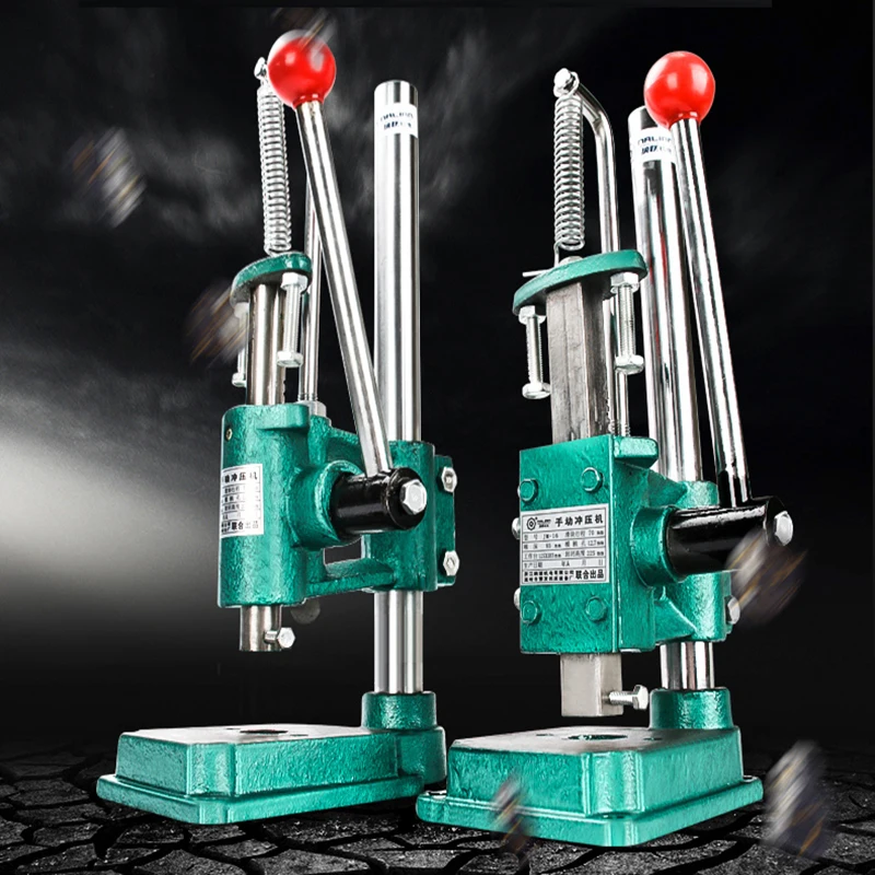 JM16 Small Industrial Hand Machine Manual Presses Machine Mini Tablet Pill Press Machine Tablet Die Mold Easy Manual Hand Punch