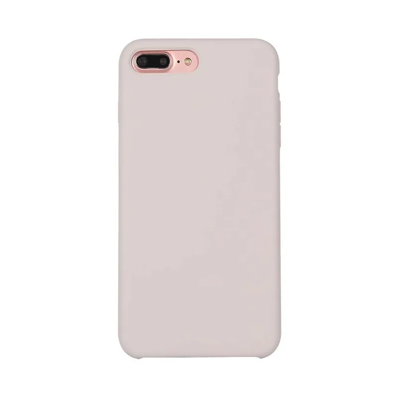Роскошный официальный жидкий силиконовый чехол для iPhone 11 Pro Max X XS XR iPhone 6 S 6 S 7 8 Plus 6Plus 7Plus 8 Plus чехол для телефона - Цвет: Rock ash