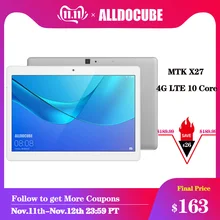 ALLDOCUBE M5X 10 1 inch Android Tablet MTK X27 4G LTE 10 Core Phone Call Tablets
