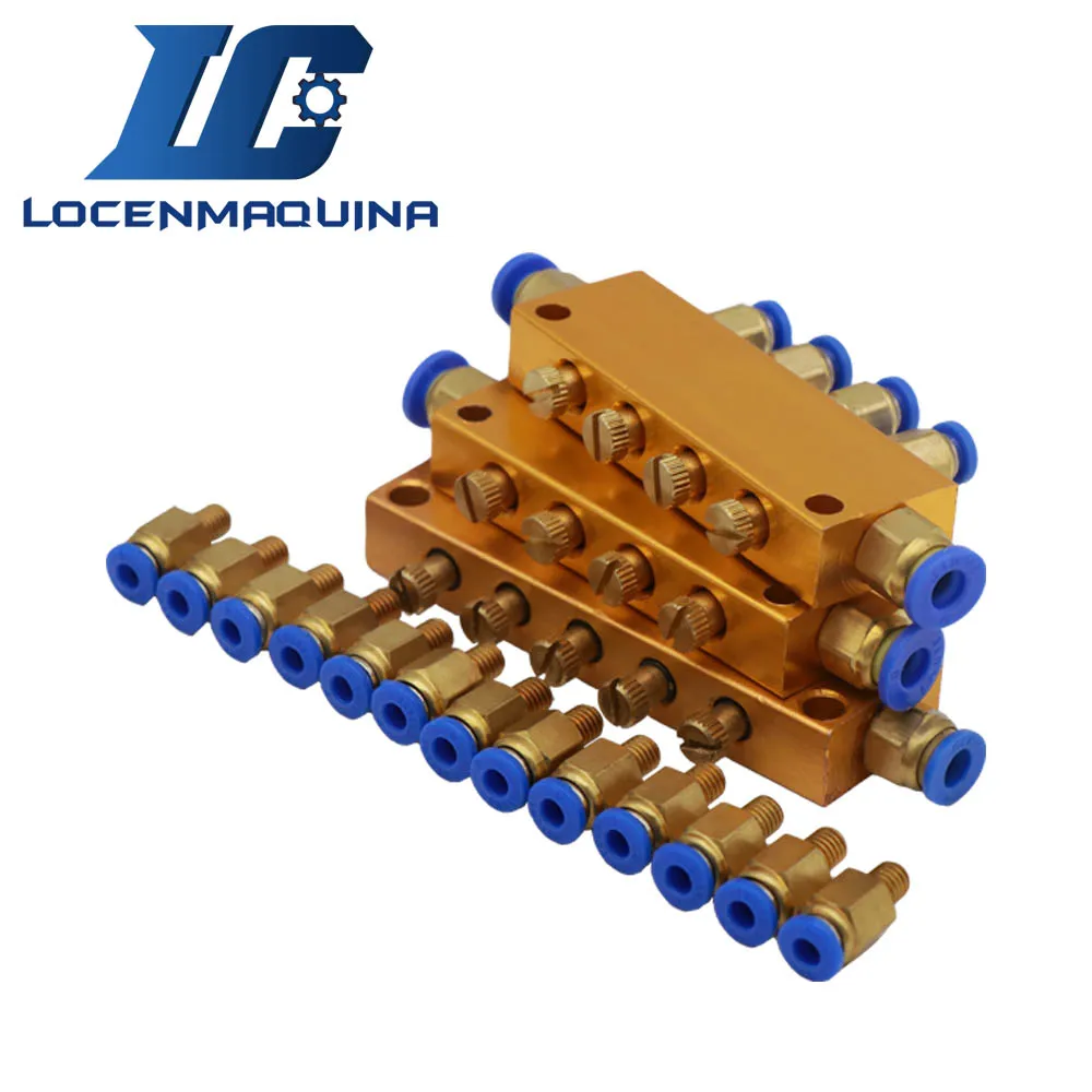 500CC CNC Machine Lubrication Oil Pump Guide Rack Gear Linear Rails 4mm 6mm Oil Output Y8 Lubrication Pump Manual Type