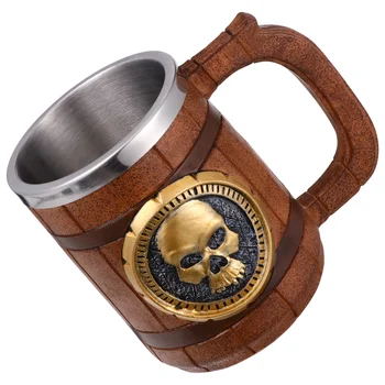 

1PC Portable Skeleton Practical Durable Mug for Decoration Water Drinking