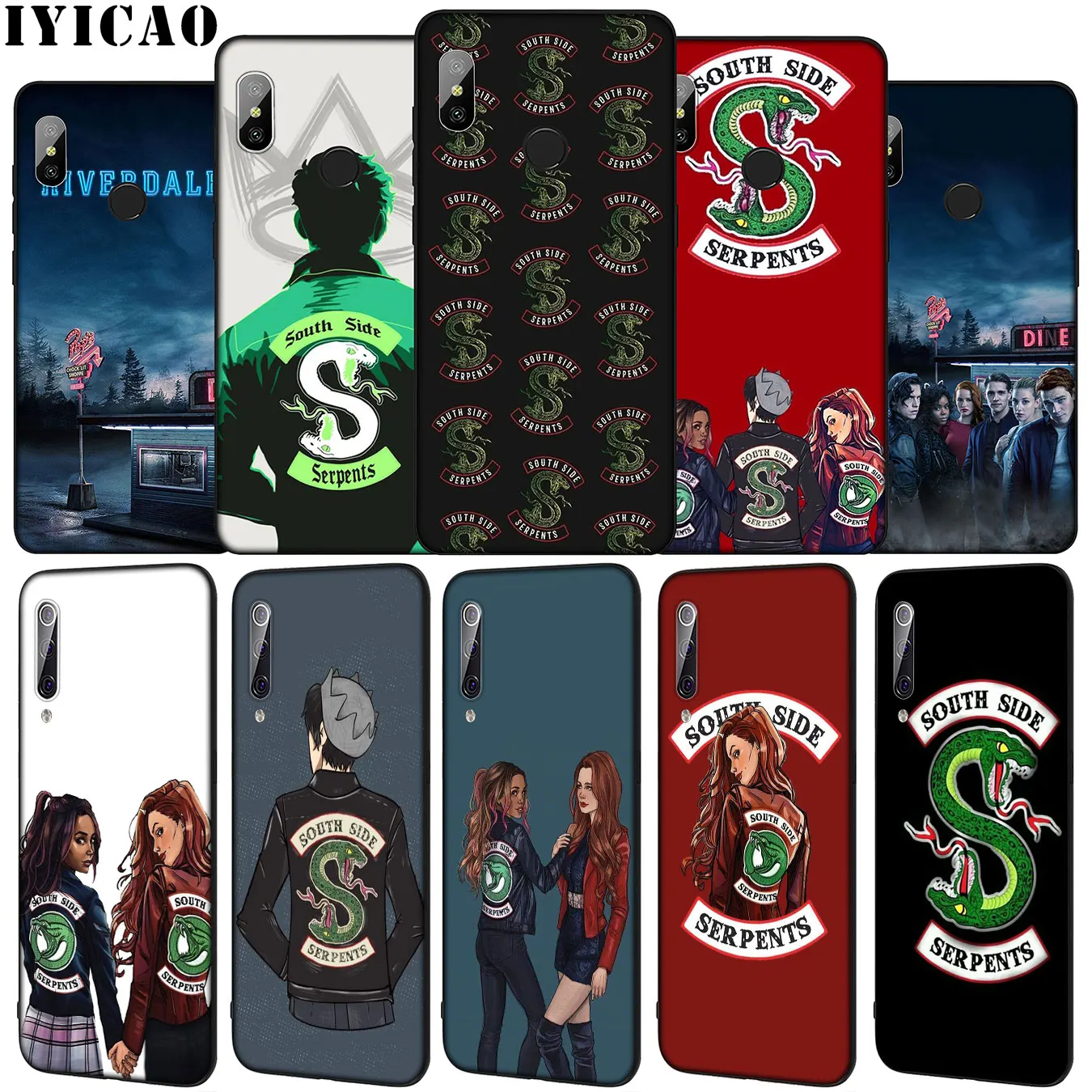 Мягкий силиконовый чехол IYICAO Riverdale South Side для телефона Xiaomi Mi 10 9 9T A3 Pro 8 SE A2 Lite A1 CC9 CC9E