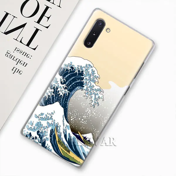 Хокусай большая волна чехол для телефона для samsung Galaxy Note 10 Plus Note 8 9 S10 S9 плюс S10e A30 A40 A50 A70 в твердом переплете - Цвет: H03