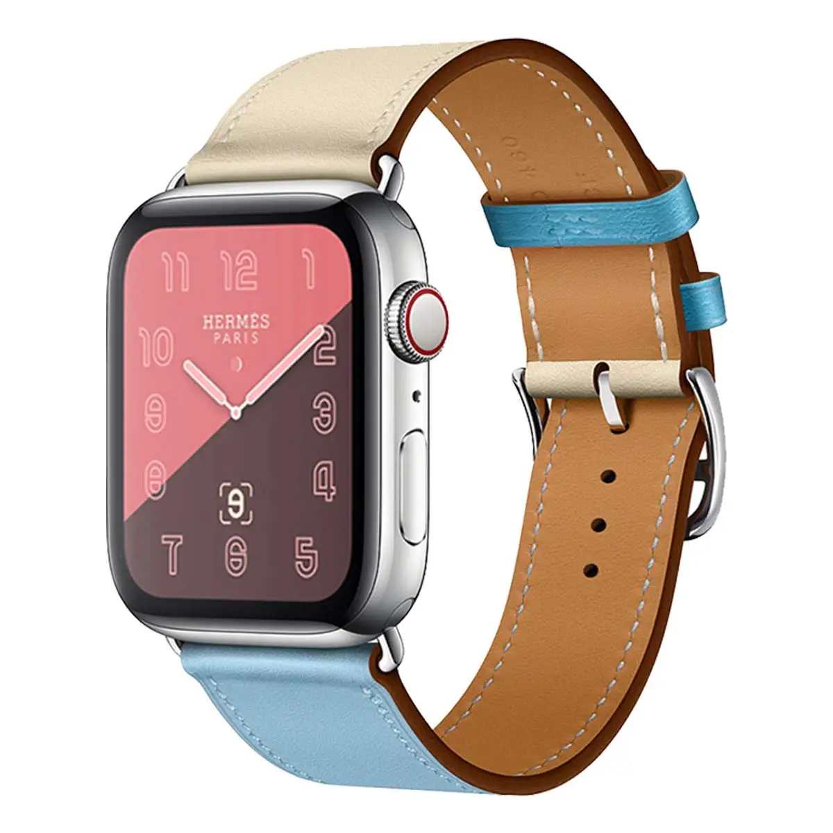 Часы aidis ремешок для наручных часов Apple Watch серии 3/2/1 Спортивный Браслет, 42 мм, 38 мм, 44 мм, ремешок для наручных часов iwatch, 4 полосным кожаная Петля