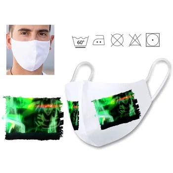 

Reusable hygienic mask DRAGON BALL SUPER BROLY furious double layer
