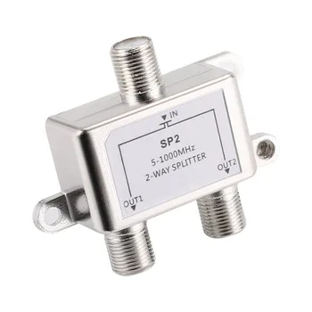 

2 Way Cable Splitter Satellite Multiswich CATV Signal Mixer Digital Satellite Combiners Diplexers VHF UHF