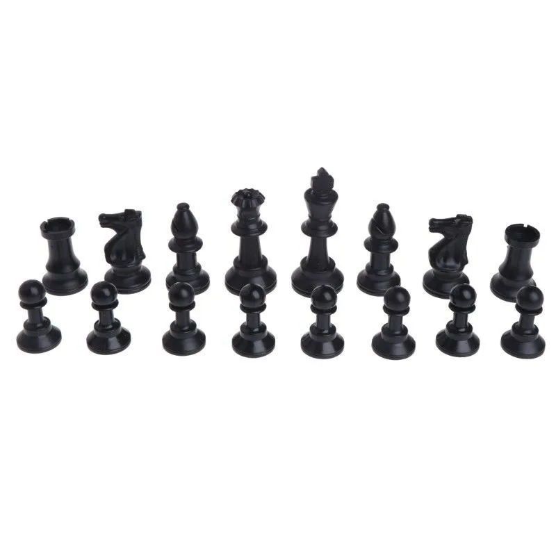 

Games Chess Figures Portable Pieces Compact 32pcs Plastic Gift Replacement Accessories Indoor