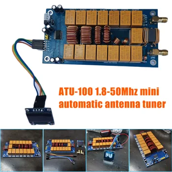 

Mounted 1.8-50Mhz ATU-100mini Automatic Antenna Tuner Accessories with 0.96Inch OLED HKS99