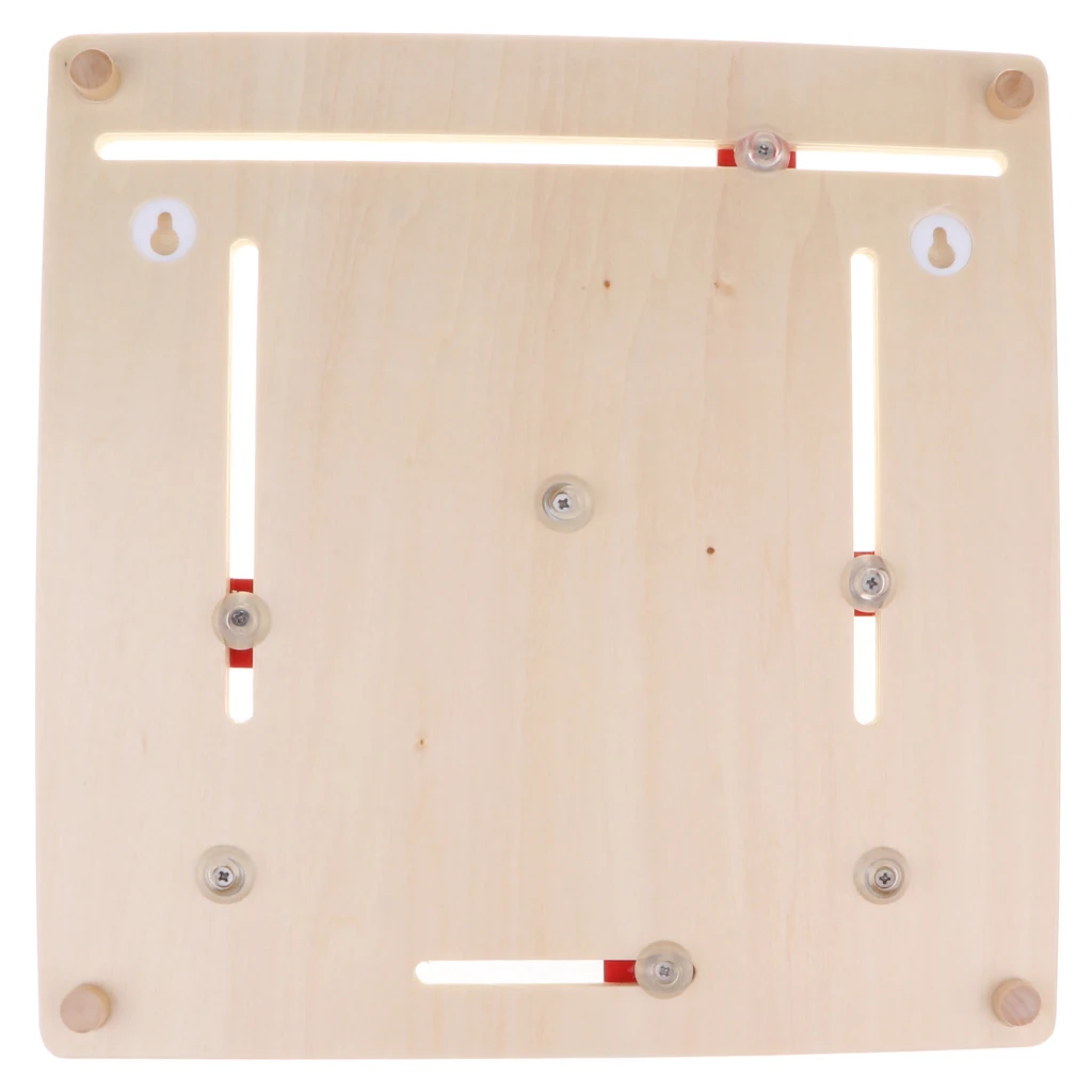 Wooden Daily Cognitive Calendar Clock Hanging Board Kids Early Education Toy for Preschool Graduation Classrooms Schools