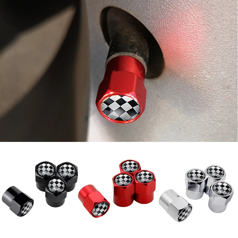 Универсальные колпачки клапанов колесных шин с логотипом гонок F1 для Феррари