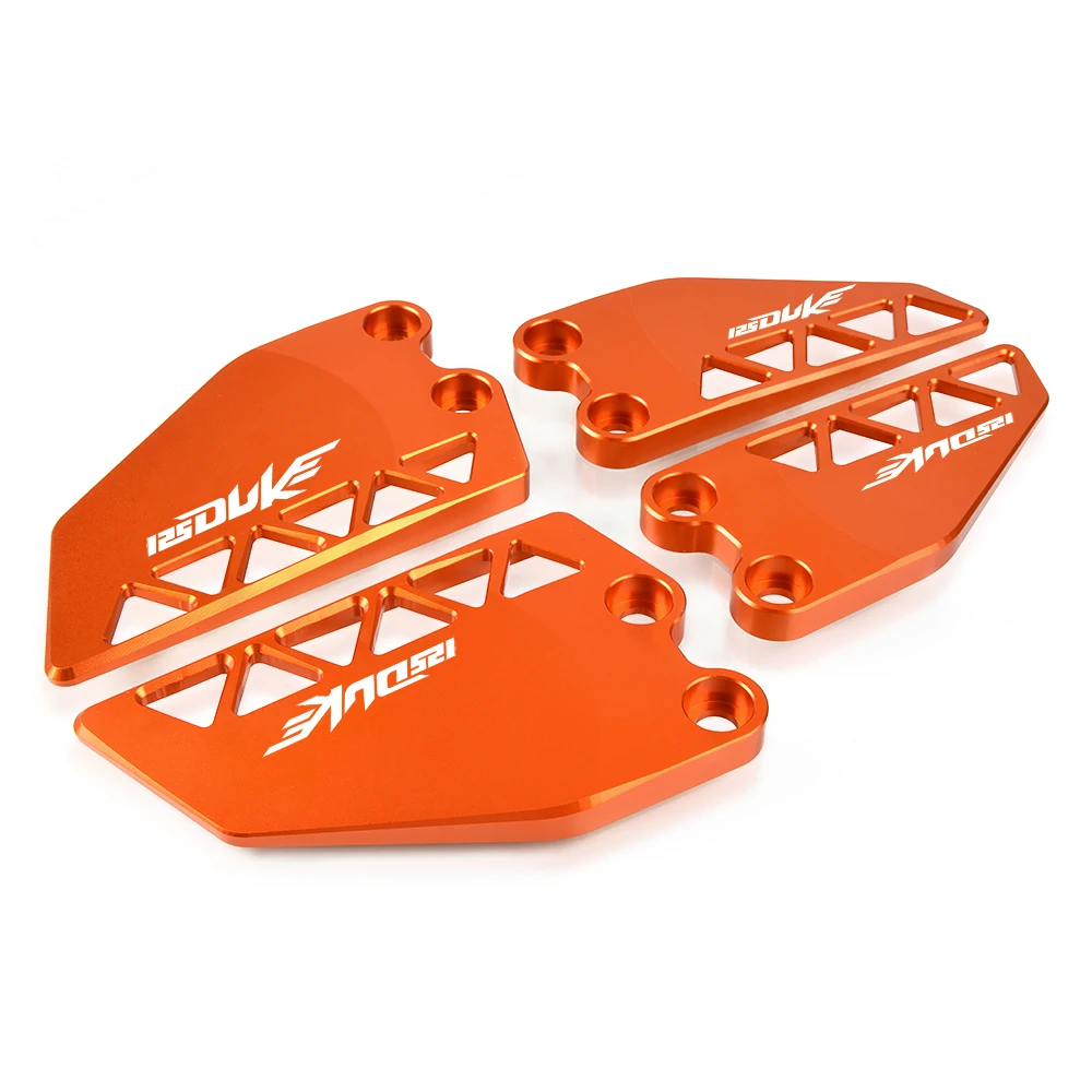 125 DUKE мотоциклетные CNC алюминиевые передние пяточные защитные крышки, защита переднего тормозного цилиндра для KTM DUKE 125