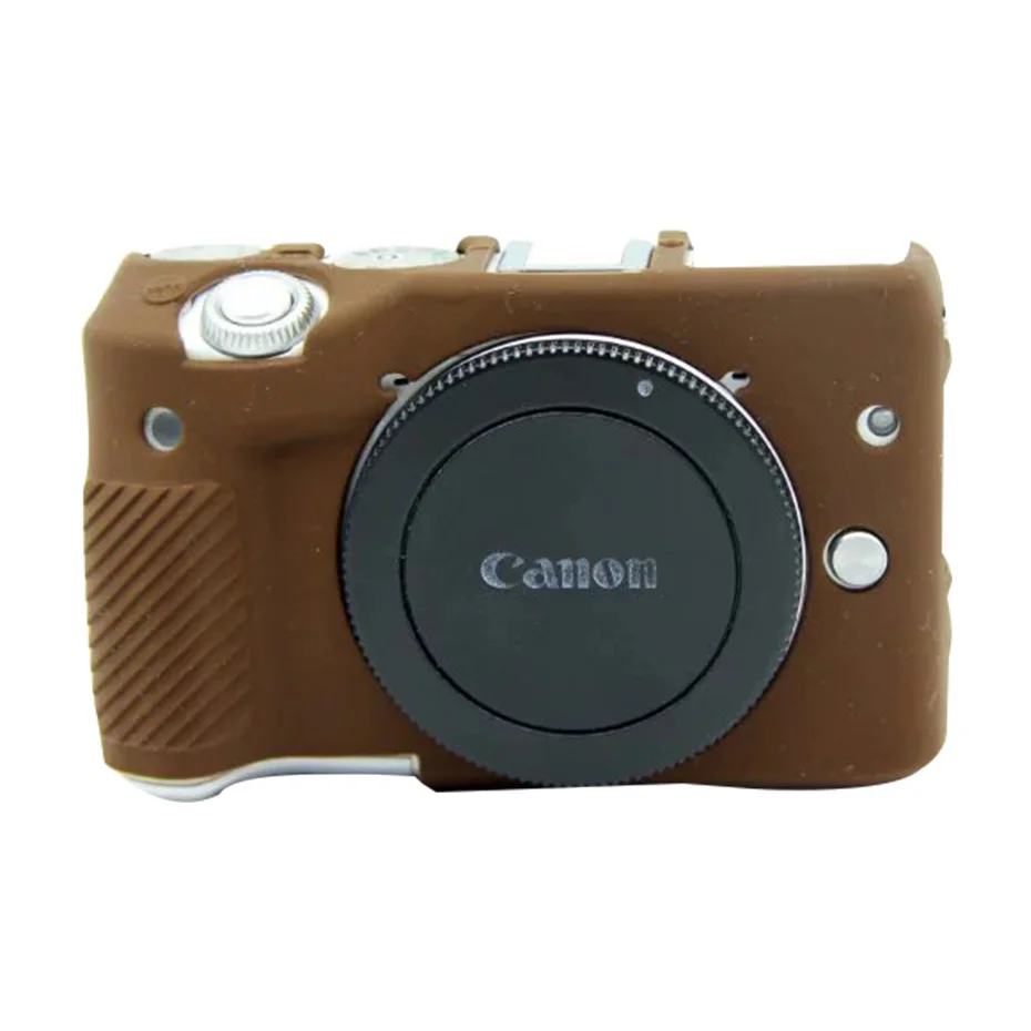 TENENELE для Canon EOS M3 сумки для камер мягкие силиконовые чехлы цветной резиновый защитный чехол для Canon eos M 3 Аксессуары