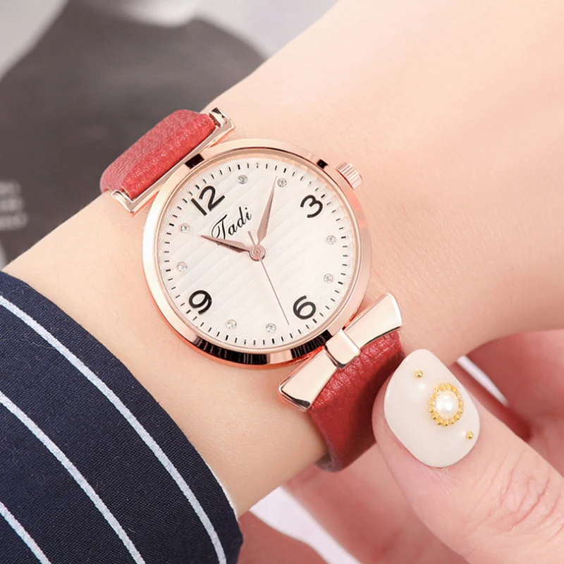 

2022 New Women's Watches Simple Vintage Small Watch Leather Strap Casual Sport Clock Dress Wristwatches Relogio Mujer