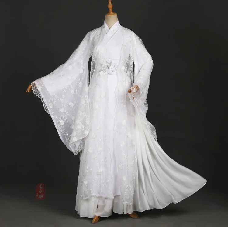Xie Lian Косплей Аниме Tian Guan Ci Fu костюм китайский костюм Hanfu рождественские костюмы на Хэллоуин для взрослых