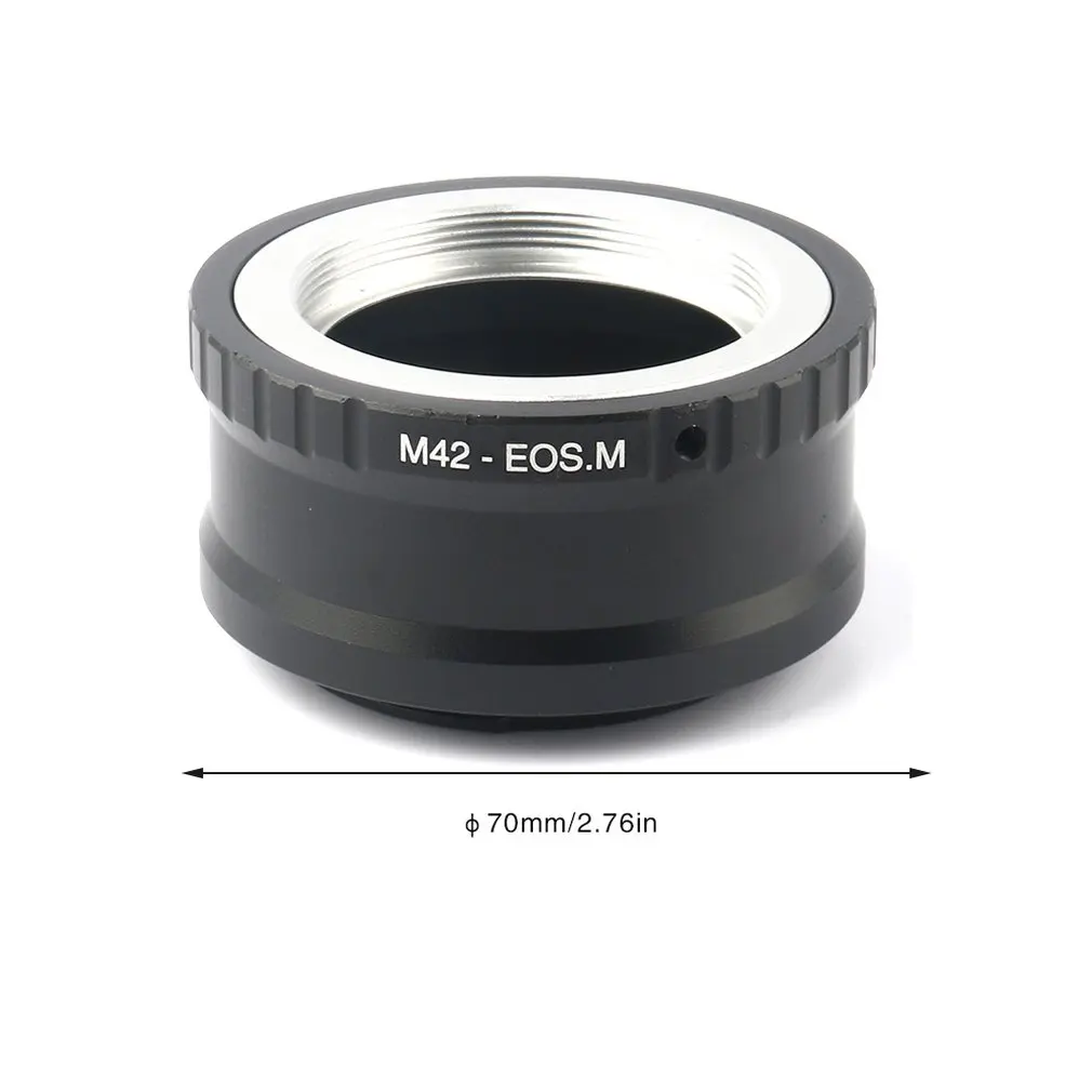 Для M42-eos M переходное кольцо для объектива M42 для Canon Eosm микро однообъективная зеркальная камера корпус изысканно спроектированный прочный