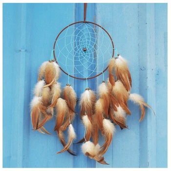 

8inch unique brown dream catcher wall decoration