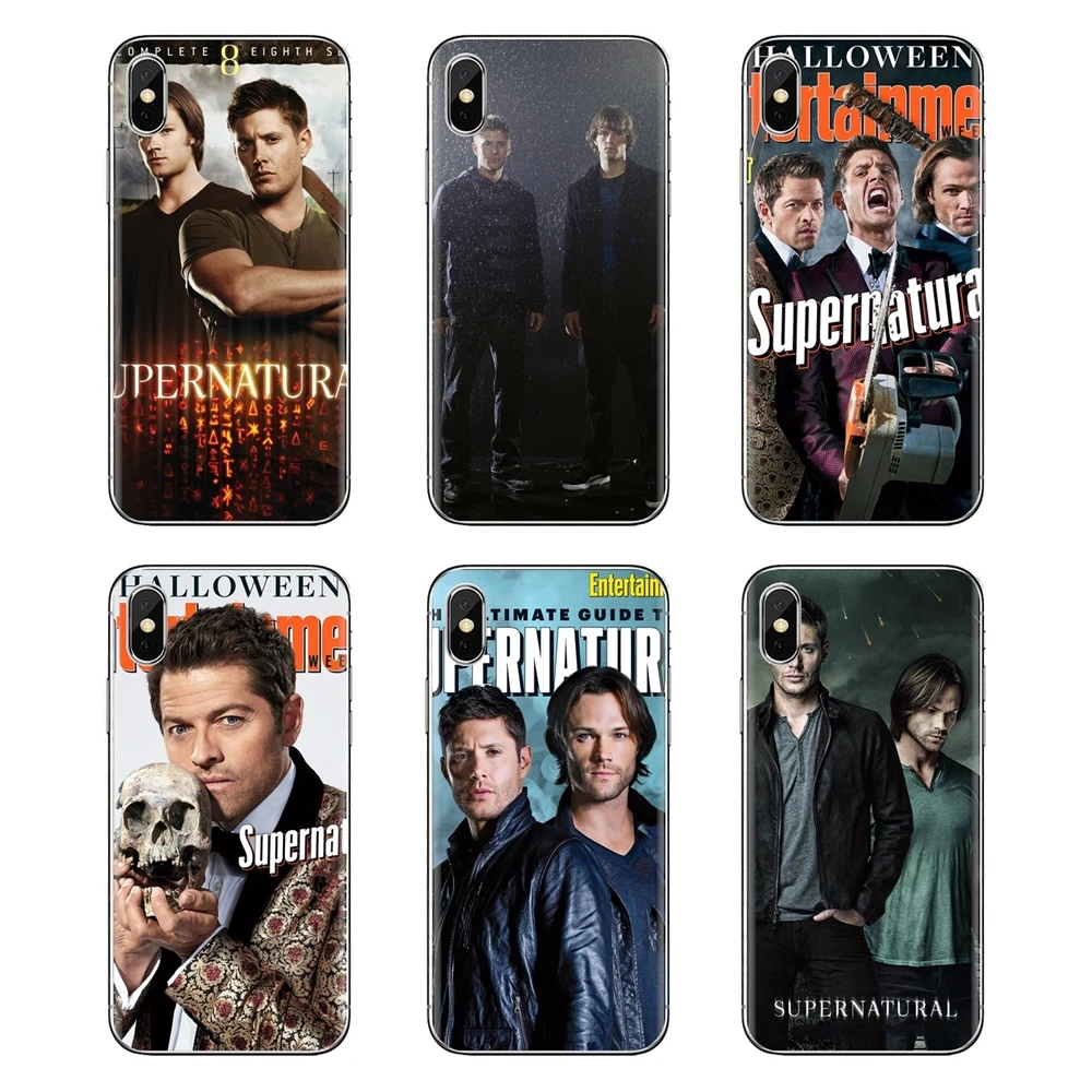Сверхъестественное сезона мягкая прозрачная сумка чехол для Huawei G7 G8 P7 P8 P9 Lite Honor 4C
